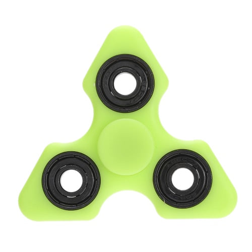 لعبة Tri Fidget Hand Finger Spinner Spin Widget Focus Toy EDC Pocket Desktoy مثلث هدية للأطفال المصابين باضطراب فرط الحركة ونقص الانتباه والبالغين، مضيئة متوهجة في الظلام وتخفف من القلق والتوتر