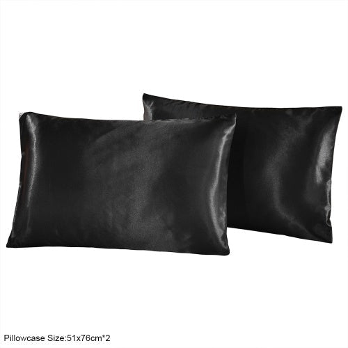 2pcs/set 20"*30" Pillow Case Well-made Soft Pillow