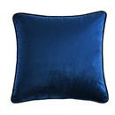 18"*18" Simple Style Solid Color Throw Pillow Case Soft Cushion Cover Sofa Chair Bed Decorative Square Pillow Cover 45*45cm Pillow Sham with Hidden Zipper Closure--Black