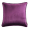 18"*18" Simple Style Solid Color Throw Pillow Case Soft Cushion Cover Sofa Chair Bed Decorative Square Pillow Cover 45*45cm Pillow Sham with Hidden Zipper Closure--Black