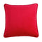 18"*18" Simple Style Solid Color Throw Pillow Case Soft Cushion Cover Sofa Chair Bed Decorative Square Pillow Cover 45*45cm Pillow Sham with Hidden Zipper Closure--Black