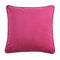 18"*18" Simple Style Solid Color Throw Pillow Case Soft Cushion Cover Sofa Chair Bed Decorative Square Pillow Cover 45*45cm Pillow Sham with Hidden Zipper Closure--Black