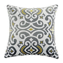 18"*18" Flower Totem Pattern Throw Pillow Case Well-made Soft Cushion Cover Sofa Chair Bed Decorative Square Pillow Cover 45*45cm Pillow Sham with Hidden Zipper Closure