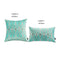 12"*20" Rhombic Pattern Throw Pillow Case Soft Cushion Cover Sofa Chair Decorative Pillow Cover 30*50cm Pillow Sham with Hidden Zipper Closure