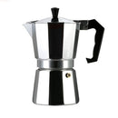 3-Cup الألومنيوم إسبرسو Percolator القهوة صانع موقد موكا وعاء للاستخدام على الغاز أو موقد كهربائي