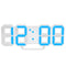 Multifunctional Large LED Digital Wall Clock 12H/24H Time Display With Alarm and Snooze Function Adjustable Luminance