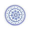 150cm Diameter Round Indian Mandala Beach Towel Wall Hanging Tapestry Mat Picnic Blanket Beach Shawl with Fringe Tassels for Holiday Travel