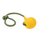 Training Behavior Solutions Dog Solid Ball with Durable Rope High Quality EVA Material Pet Chew Toy