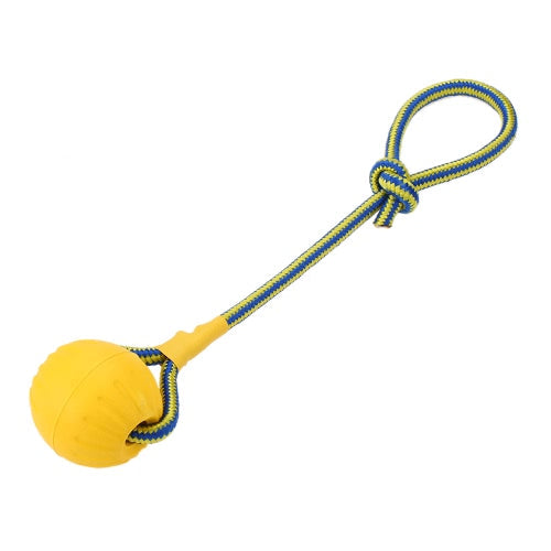 Training Behavior Solutions Dog Solid Ball with Durable Rope High Quality EVA Material Pet Chew Toy