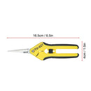 6.5''Gardening Hand Pruner Pruning Shear Functional Cutter with Straight Stainless Steel Blades