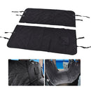 Detachable Pet Car Hammock Waterproof Rear Seat Cover Protector Dog Cat Travel Mat  for Cars Trucks Cargos SUV