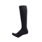 2 Pairs Men's Breathable Wicking Knee High Soccer Socks Sport Football Athletic Compression Socks for US 7.5-10.5 / UK 6.5-9.5 / EU 40-46 Black