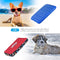 Portable Inflatable Large Pet Dogs Cats Pad Mat Bed with Removable Washable Comfortable Cloth Cover Pillow Water-filled & Air-filled Cooling Warm Suit for any Season 104 * 69 * 13cm / 41 * 27 * 5in