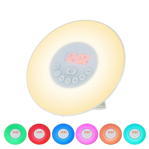 Wake Up Light Alarm Clock Sunrise/Sunset Simulation Digital Clock