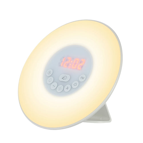 Wake Up Light Alarm Clock Sunrise/Sunset Simulation Digital Clock