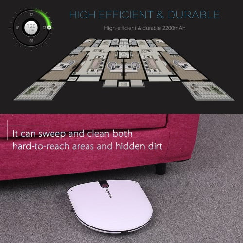 seebest Super Thin Robotic Vacuum Cleaner Self-Cleaning Robotic Cleaner Smart Sweeping Machine Floor Cleaner High-end Home Appliance