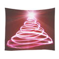 150 * 130cm Christmas Printed Art Tapestry Soft Polyester Wall Hanging Tapestry Christmas Decorations for Living Room Bedroom