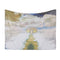 150 * 130cm Christmas Printed Art Tapestry Soft Polyester Wall Hanging Tapestry Christmas Decorations for Living Room Bedroom