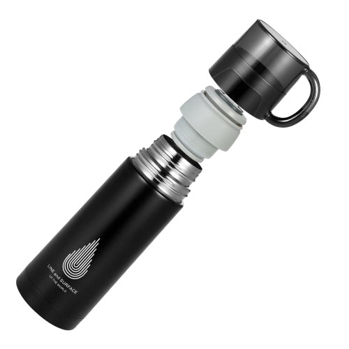 350ml Solid Vacuum Water Cup Stainless Steel Vacuum Insulated Water Bottle High Quality Warm Keeping Water Bottle Heat & Cold Preservation Bottle Travel & To-Go Water Bottle