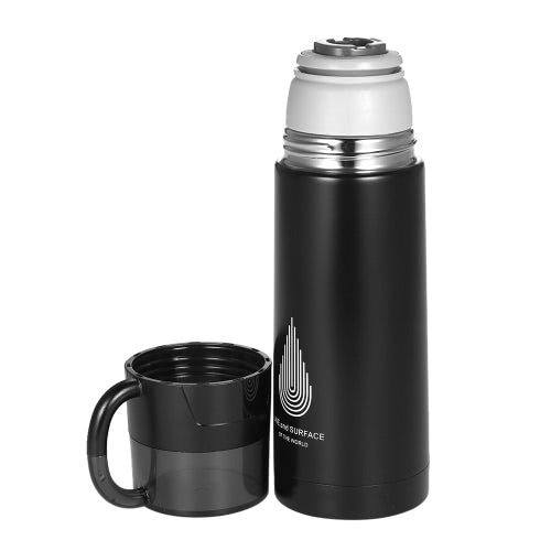 350ml Solid Vacuum Water Cup Stainless Steel Vacuum Insulated Water Bottle High Quality Warm Keeping Water Bottle Heat & Cold Preservation Bottle Travel & To-Go Water Bottle