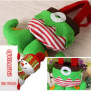 New Christmas Gift Two Bags Santa Spirit Candy Bags Holiday Christmas Decorations Lovely Gift for Children