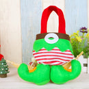 New Christmas Gift Two Bags Santa Spirit Candy Bags Holiday Christmas Decorations Lovely Gift for Children