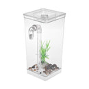 Self Cleaning Small Fish Tank Bowl Convenient Acrylic Desk Aquarium for Office Home Creative Gifts for Children