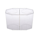 Small Fish Tank Aquarium Betta Box Breeder House with Divider Acrylic Transparent