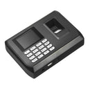 Biometric Fingerprint Password Attendance Machine Employee Checking-in Recorder 2.4 inch TFT LCD Screen DC 5V Time Attendance Clock