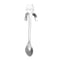 Cute Cat Spoon Long Handle Mini Flatware Coffee Stainless Steel Drinking Seasoning Tools Hanging Up Teaspoon Kitchen Gadget 11.8*1.8 cm Ice Cream Desert Tea Spoons