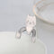 Cute Cat Spoon Long Handle Mini Flatware Coffee Stainless Steel Drinking Seasoning Tools Hanging Up Teaspoon Kitchen Gadget 11.8*1.8 cm Ice Cream Desert Tea Spoons