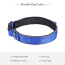 Strong Durable Dog Collar DuStrong Durable Dog Collar Dual D-ring Nylon Fasten Tape Length Adjustable Comfortable Neck Pet Collars for Small Large Medium Dogs