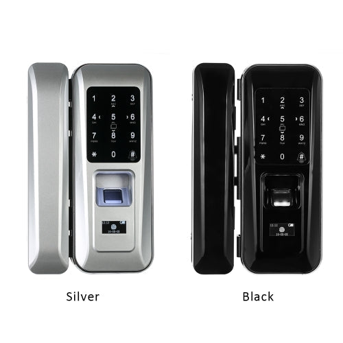 Single Open Door Fingerprint Lock Fingerprint & Touchscreen Smart Lock Digital Glass Door Lock