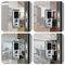 Single Open Door Fingerprint Lock Fingerprint & Touchscreen Smart Lock Digital Glass Door Lock