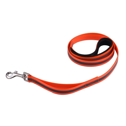 SSL002TF TPU Reflective Dog Leash Durable Waterproof Safe Pet Leash Strap with Premium Strength Double Handles for Medium Large Dog