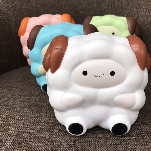 Soft Cute Cartoon Big Sheep Simulation Toys Antistress Squishy Slow Rising Toy Squeeze Stress Reliever Fun Kid Gift