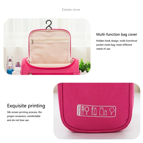 Women Travel Makeup Bag Multifunction Cosmetic Bags Polyester Fashion Waterproof Storage Toiletry Bag Organizer Men （navy blue）