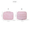 Flamingo Beautician Cosmetic Case Double Zipper Women Travel Organizer Waterproof Portable Large Capacity Storage Bag Makeup Bags Toiletry Kits A1