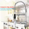 Pull Out Single Linked Kitchen Water Faucet Hot and Cold Crane Kitchen Tap Waterfall Faucets