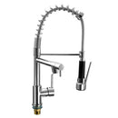 Pull Out Single Linked Kitchen Water Faucet Hot and Cold Crane Kitchen Tap Waterfall Faucets