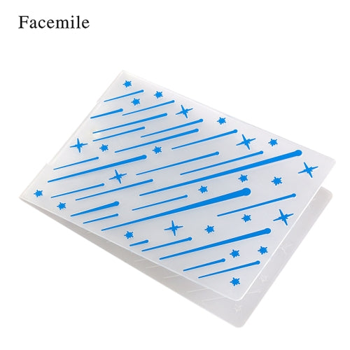 1PCS Decorative Frame Embossing Folder Plastic Template Textured Impressions for Scrapbooking Photo Card Craft Making Cake Decoration