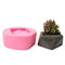 1PCS Flower Potted Planter Silicone Mold Handmade Craft Garden Home Decoration Plant Flowerpot Cement Vase Molds