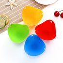 Silicone Egg Poachers Cups Eggs Boiler Poaching Poach Cup Pods Mould Cookware  Kitchen Tool Pancake Baking Cups