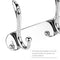 Wall Mounted Hook Rack Coat Hanger Multifunctional Hanging Hook Stainless Steel Hooks Space-saving Coat and Hat Hook