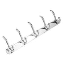 Wall Mounted Hook Rack Coat Hanger Multifunctional Hanging Hook Stainless Steel Hooks Space-saving Coat and Hat Hook