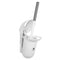 CHUANGDIAN Wall-mounted Hideaway Toilet Brush and Holder Bathroom Toilet Bowl Cleaning Tool