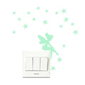 Night Luminous Wall Sticker Kids Bedroom Living Room Beautiful Switch Decoration Stickers