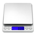 500/0.01g Accurate Kitchen Scale High-precision Jewelry Scale Mini Food Scale Electric Kitchen Scale with Two Trays Kitchen Baking Scale Pocket Scale