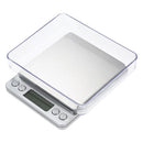 500/0.01g Accurate Kitchen Scale High-precision Jewelry Scale Mini Food Scale Electric Kitchen Scale with Two Trays Kitchen Baking Scale Pocket Scale