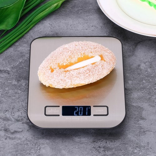 5kg/1g Accurate Electric Kitchen Scale High-precision Kitchen Scale Mini Electronic Platform Scale Food Weighing Scale